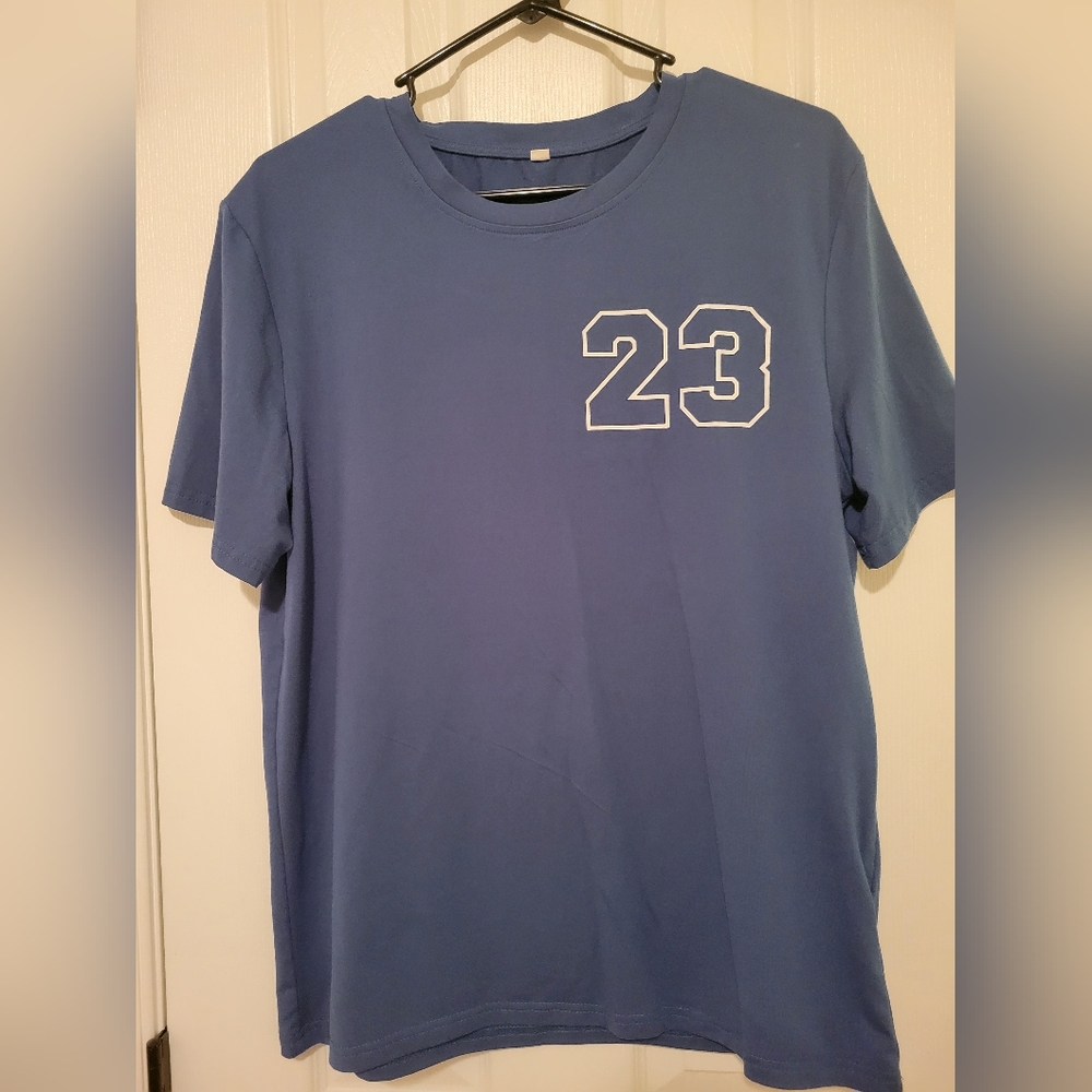 Classic Blue T-Shirt with '23' Graphic